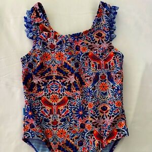 Girls one piece swimsuit